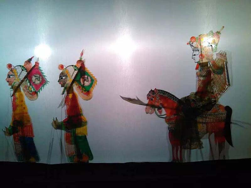 北京皮影戲表演 皮影戲演出